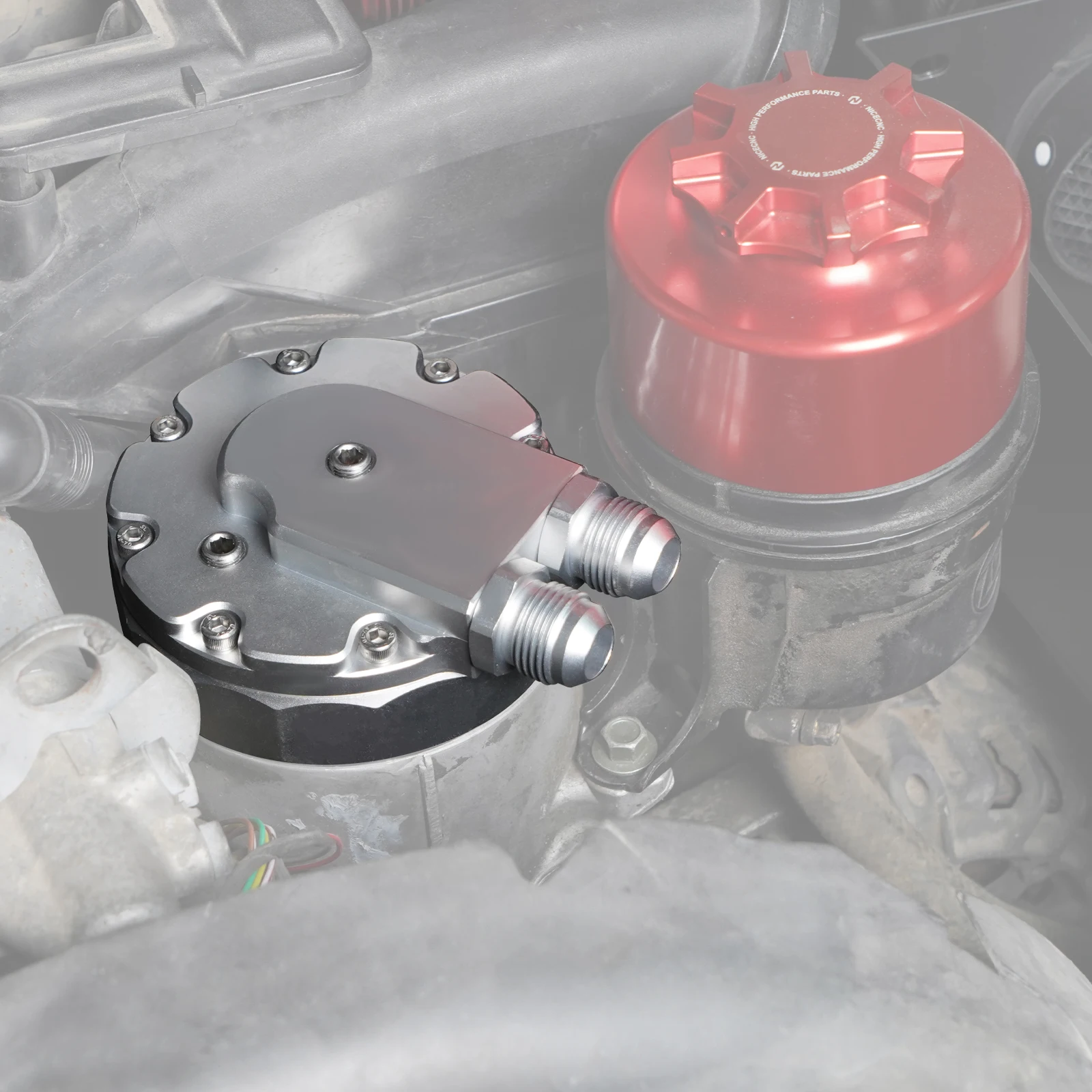 Bevinsee E36 E46 E39 E60 E61 E83 E53 X3 X5 Z4 Oil Cooler Oil Filter