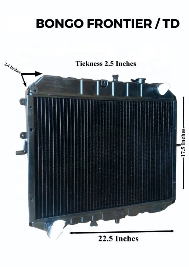 Cooling System 3 Rows Copper Radiator Truck Radiator for KIA BONGO