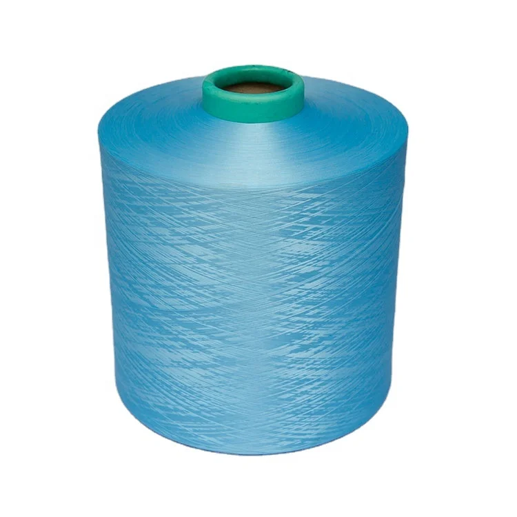 China 50-600 Denier Dope Dyed Polyester Yarn, Recycled Pet Bottle Yarn