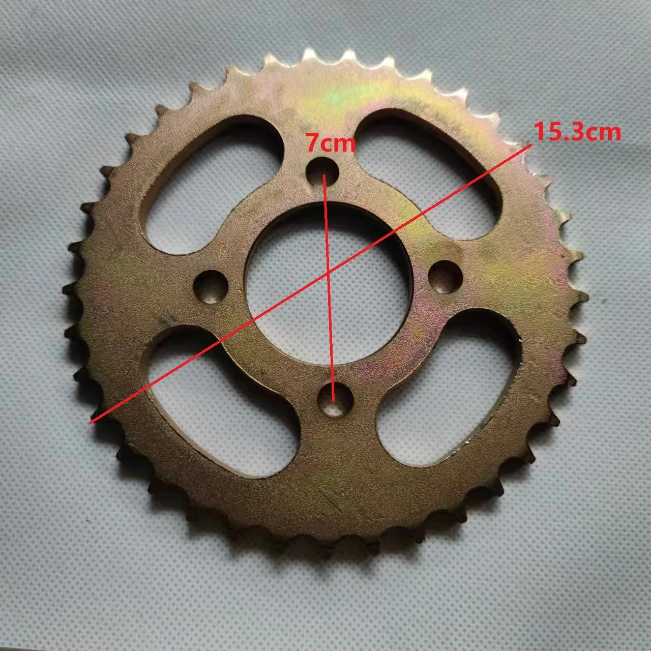 Diy Four Wheel Go Kart Karting Utv Quad Buggy 3 Holes Flanges Brake