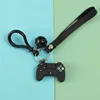 Machine de jeu noire + corde en cuir noir