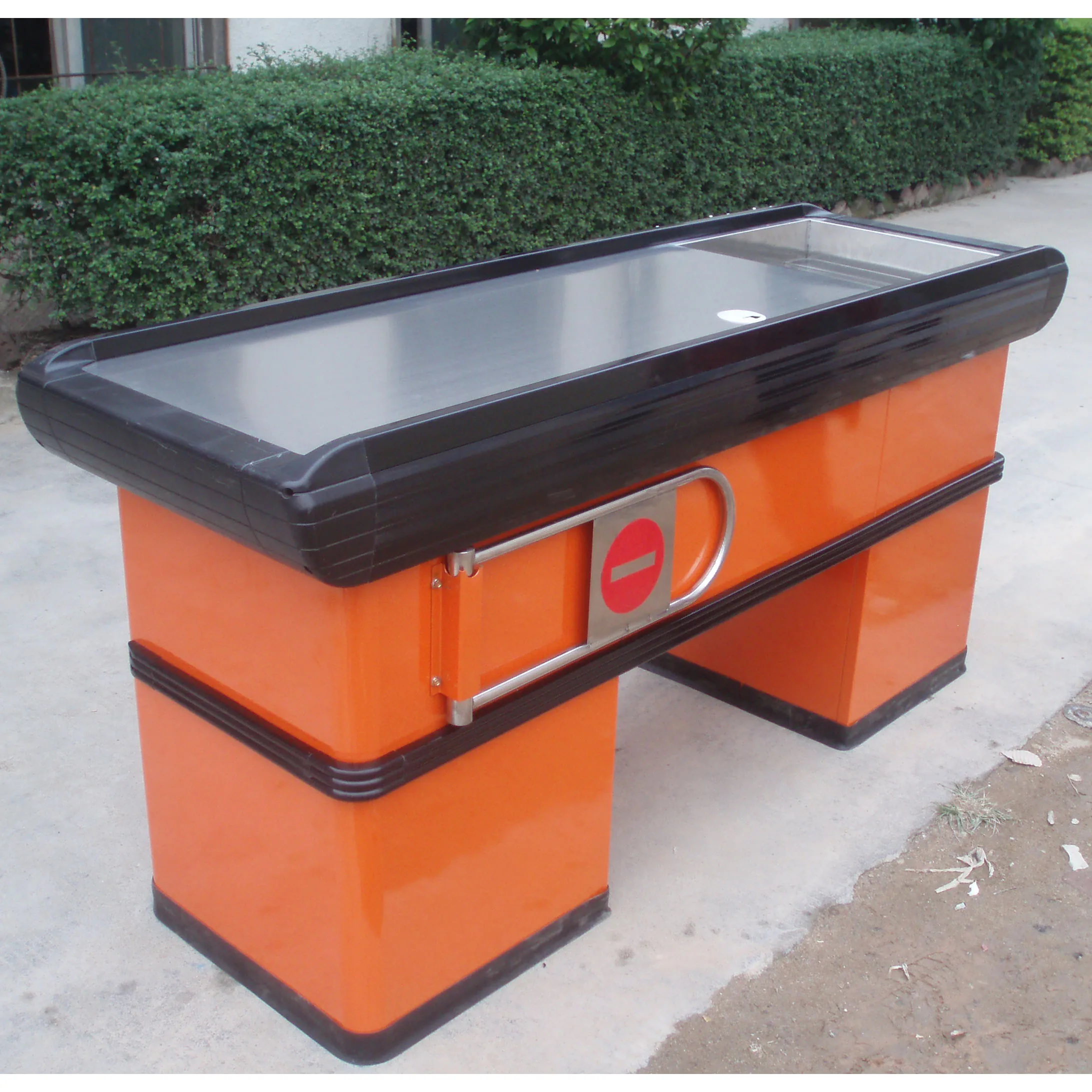 Top Design Cash Register Desk Checkout Counter Bancone Cassa Super Market Counter Cash Counter