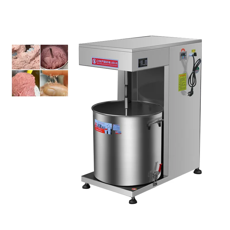 Large Multifunctional Sausage Meat Stuffer Machine Sausage Filling & Mixing with Pump & Motor Core Components