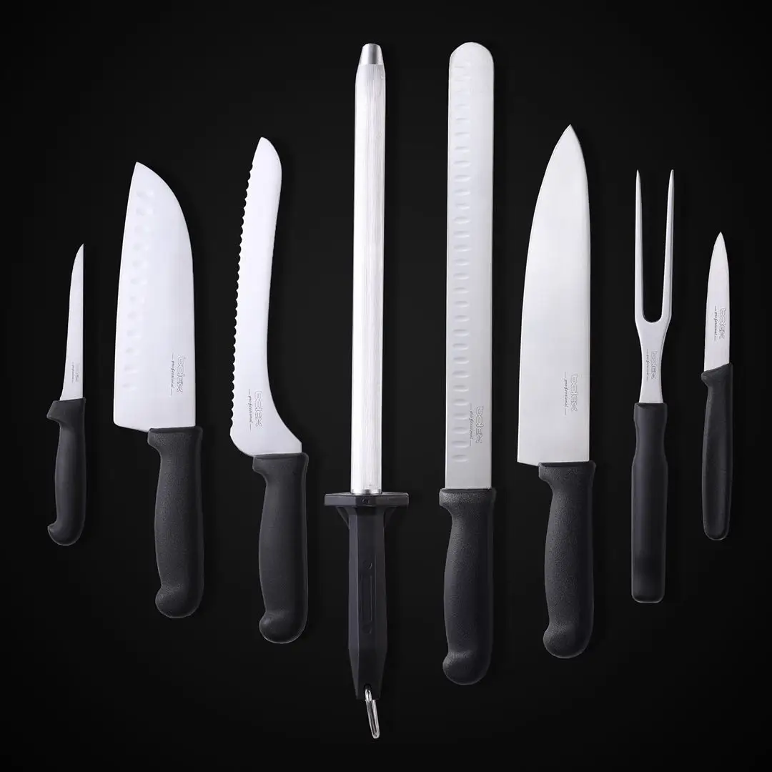 Bolex Cutlery China Kitchen Chef Knives Set - China Chef Knife Set, Kitchen Knife  Set