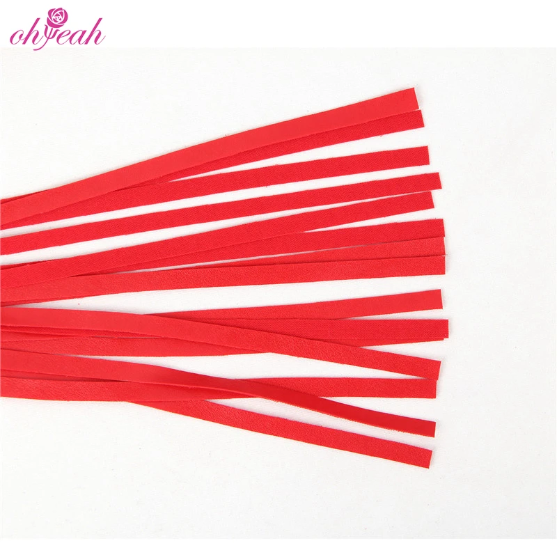 Wholesale in Stock Dominatrix Flogger Braided Sex Bdsm Spanking Leather Whip