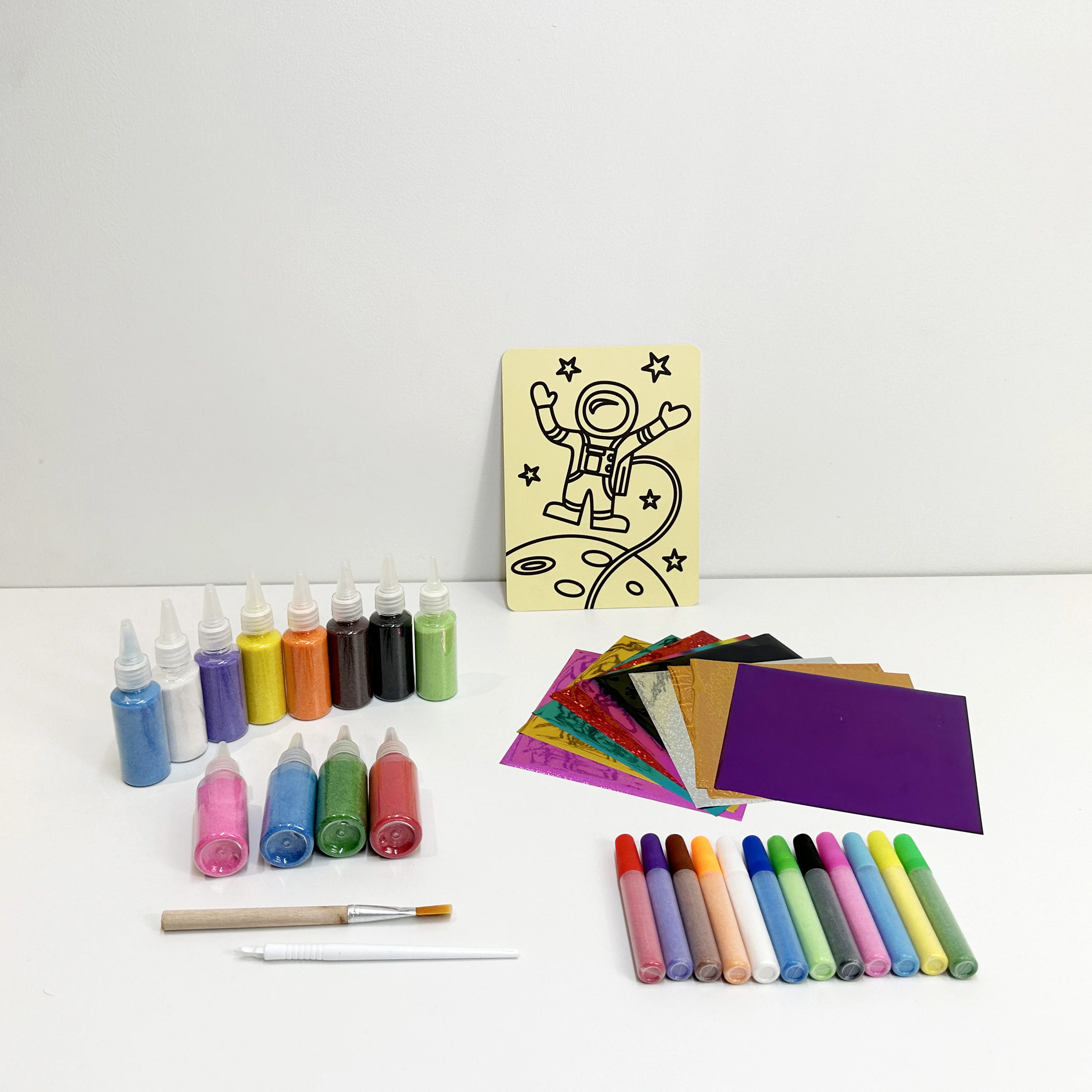 Sand Art Kits Sheets for Kids With 6 Sheets Sand Art Painting Cards ...