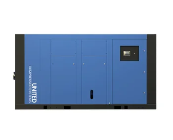Industrial Environmental Protection Energy Saving Two Stage Screw Air Compression Variable Speed Screw Air Compressor