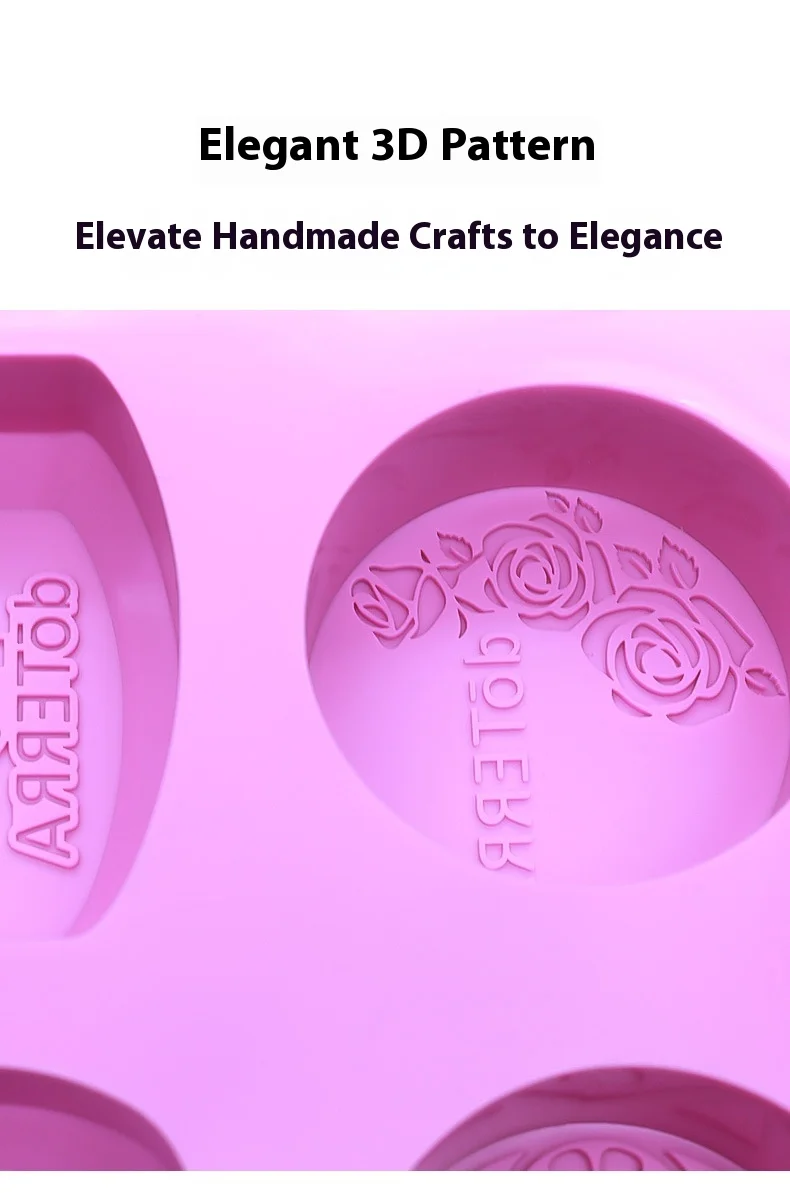 Handmade Soap Silicone Mold DIY Square Baking Mold for Homemade Thick Soap Easy to Demold for Household Use Cake Tools factory