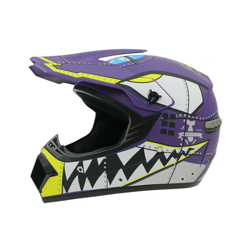 Helm Casco Kbc Cross Lion Gladiator Motorcycle Helmet Dot Casco