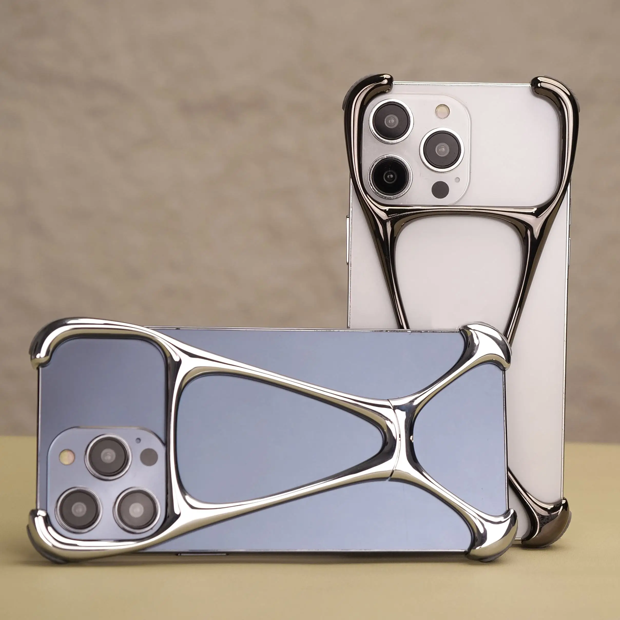 product hot sale tough shockproof aluminum alloy metal phone case cover for iphone 17 pro max 14 new arrival excellent heat dissipation-2