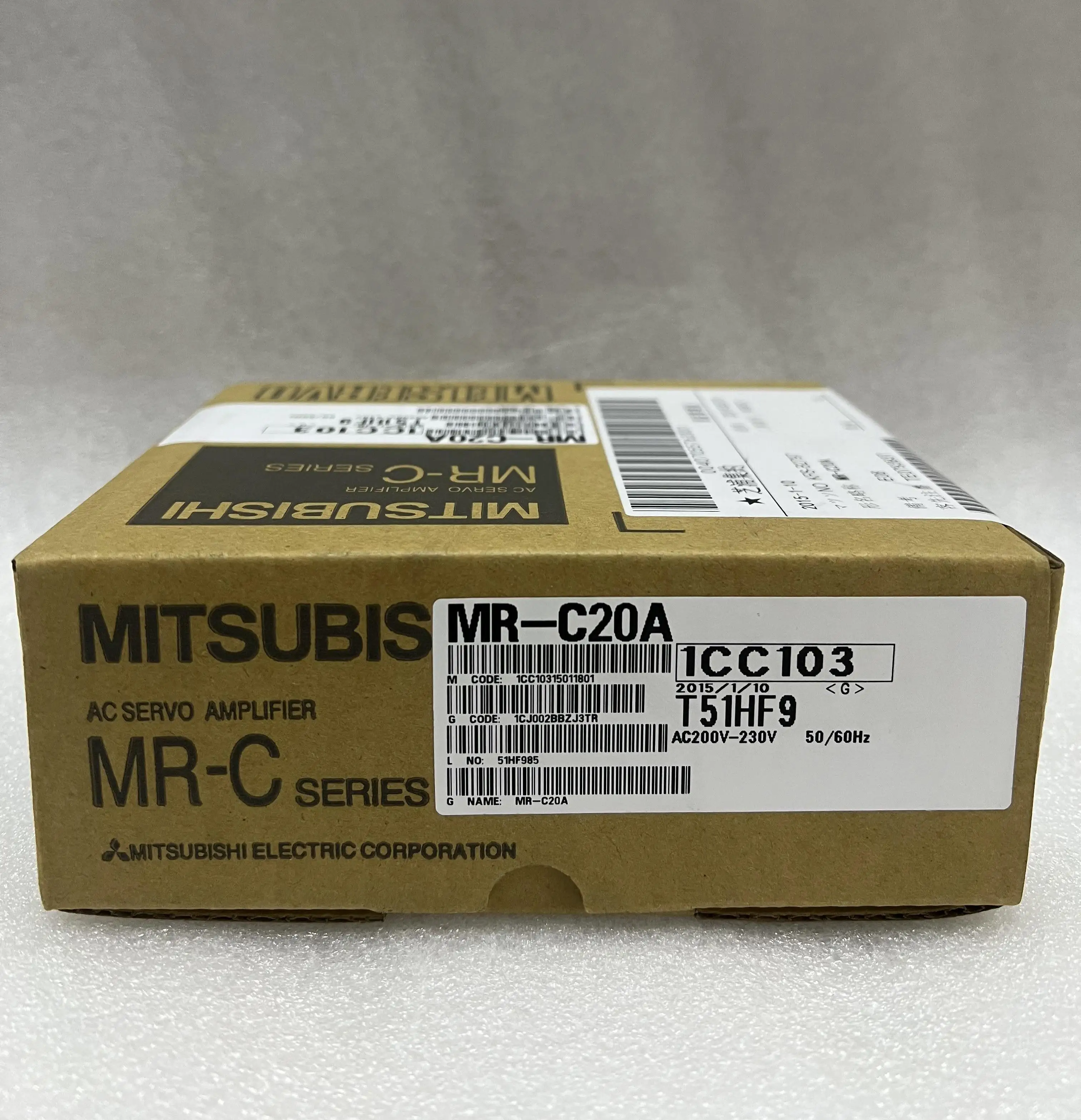 Mitsubishi AC Servo Amplifier MR-C20A Mitsubishi AC Servo Amplifier MR-C20A