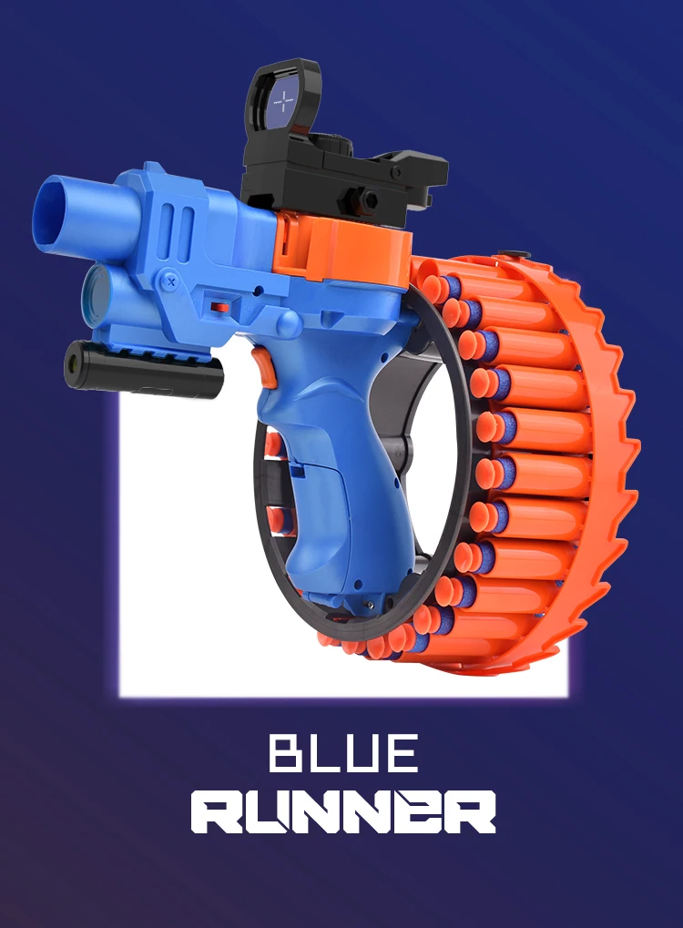 2022 New Kids Airsoft Gun Electric Automatic Gun Toy 28 Pcs Eva Soft Bullets Pistola Como Wrist Blasting Bullet Soft Bullet Gun
