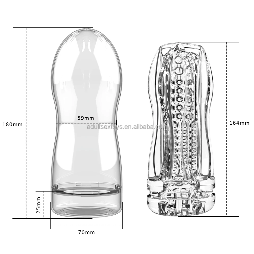 Transparent Clear Portable Pocket Pussy Stroker Vagina Textured TPE  Masturbation Sleeve Male Masturbator Sex Toys for Men| Alibaba.com