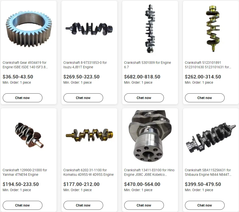 Crankshaft Fit for Caterpillar C7.1 Engine 4