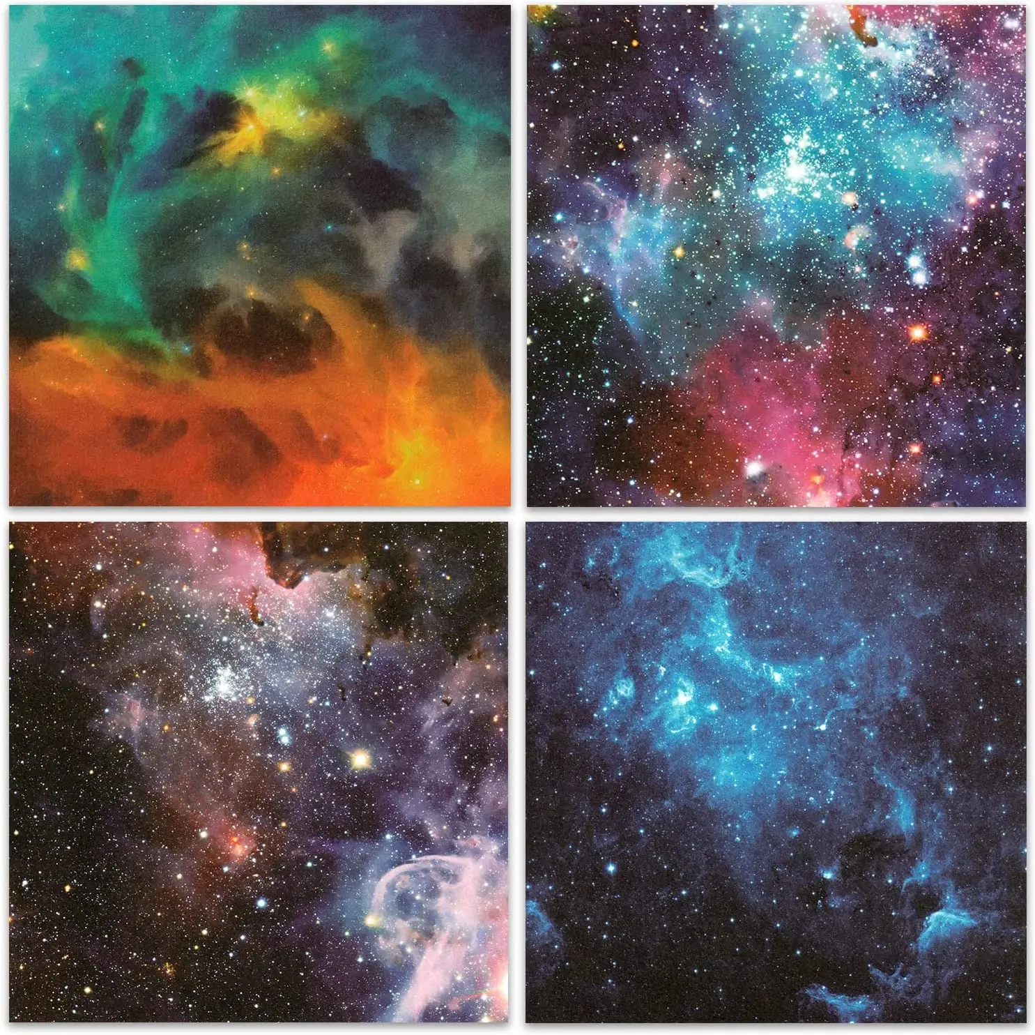 Односторонний Печатный картон с изображением звездного неба 12 дюймов x бумажные принадлежности для изготовления открыток декоративный фон творчества