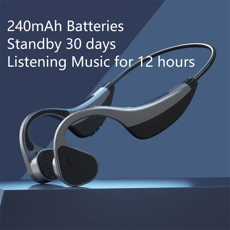 K8 Bone Conduction Noise Reduction Hd Mic Earphones Wireless Headphones