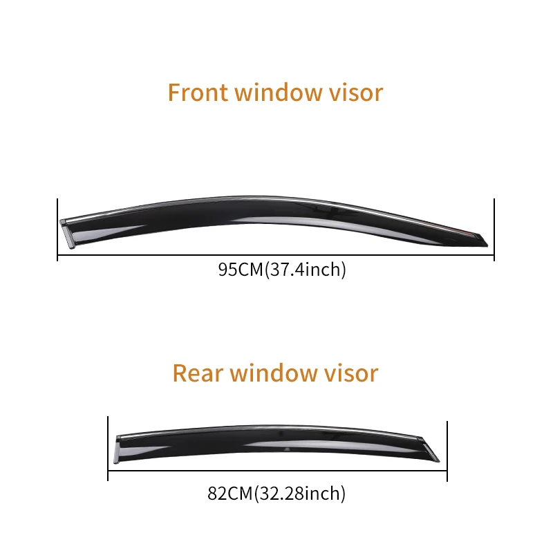 Injection Rain Shield Wind Deflector Rain Guard Door Visor Vent Visor Window Visor for NISSAN SYLPHY 2006-2011