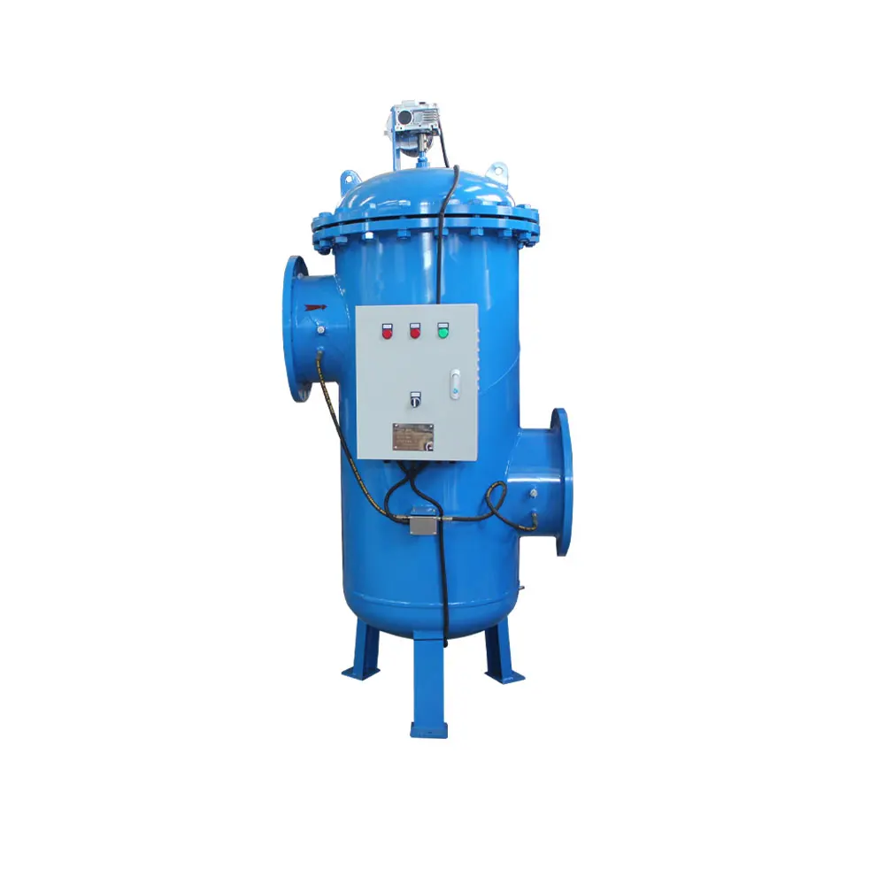 200m3/hour 8'' Automatic Backwash/backflush Water Filter With 100 Micron Stainless Steel Filtration Cartridges