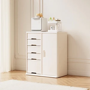 Modern Kids Toy Storage Cabinet Children Safe Plastic Wardrobe with Almirah Design for Children's Room Cloth Cupboard Storage