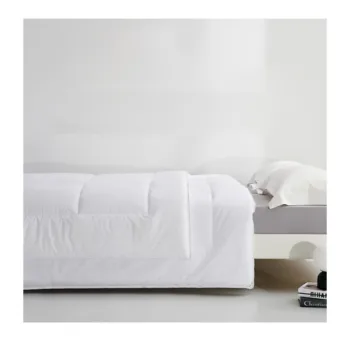 OEM Bed Quilts 100%Cotton Cover Queen Size Duvet Set White Luxury for Hotel Home Use