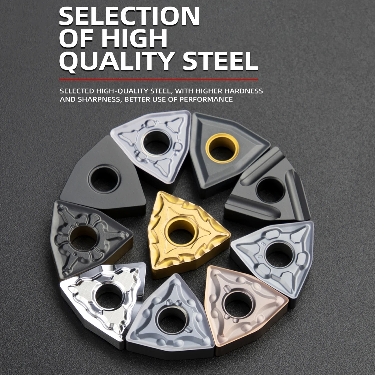 DESKAR Turning Tool Inserts APMT CNMG DNMG SNMG TNMG VNMG WNMG MGMN Milling Inserts Metal Lathe Cutting Tools Carbide CNC Insert