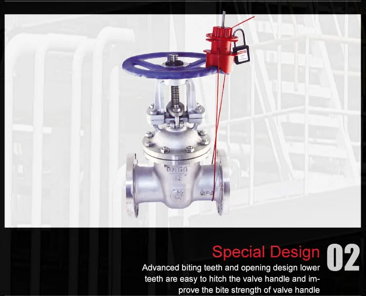Gate Valve Lockout Lock Systems Safety Valve Lockout - Buy Valve ...