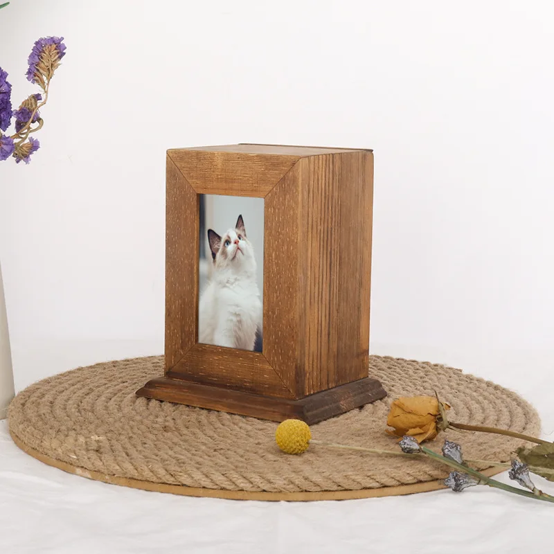 Wooden Pet Cinerary Casket Pet Small Animals Caskets & Urns Handmade ...