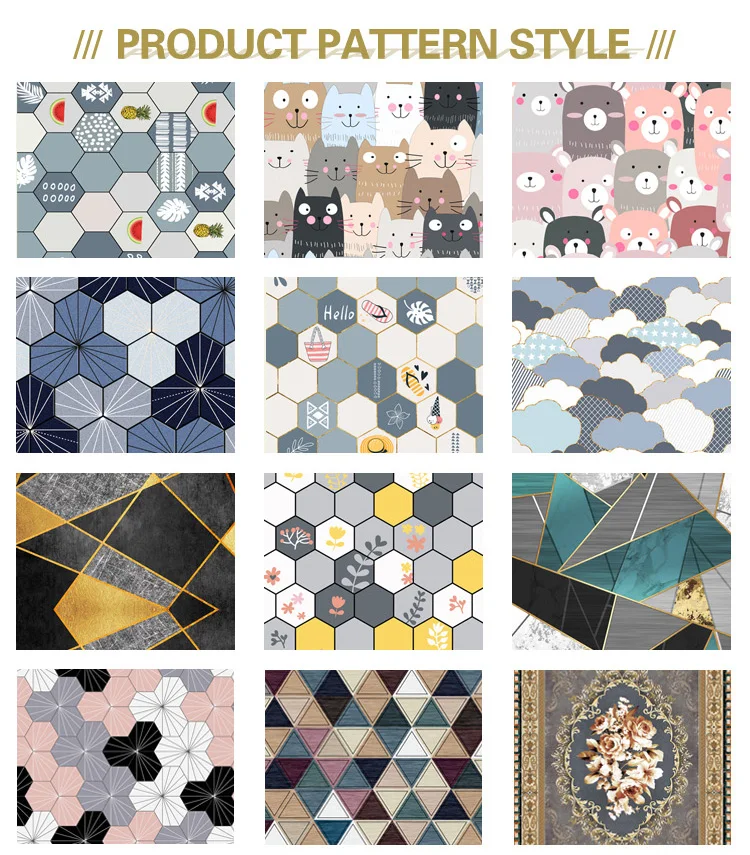 Waterproof Custom Printed Indoor Pvc Kitchen Rug Floor Mats Kitchen Mat ...