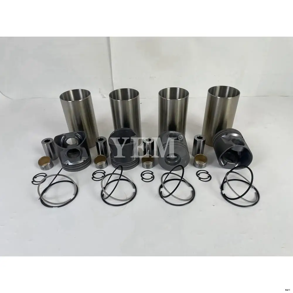 Liner Kit With Cylinder Piston Rings Liner Fit for Perkins 1004-40T High Quality Diesel Engine Parts
