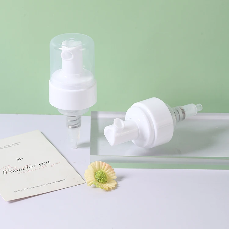 Plastic Foam Pump Bottle With Cap Lid for Liquid Soap, Shampoo Dispenser 43/410
