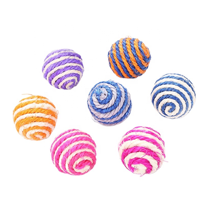 Сизальный мяч, игрушка для кошек, Интерактивная игрушка для кошек, зубы, молярная жевательная игрушка