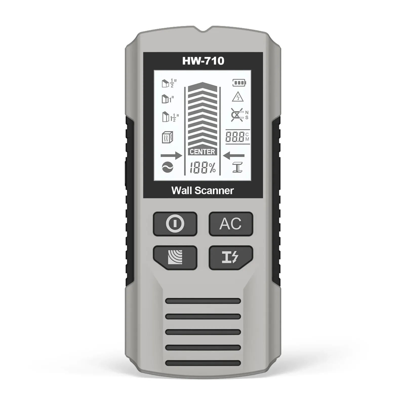 2025 New Model HW-710 Digital 7 in 1 Wall Metal Detector Wood Wire Stud Detector Wall Stud Finder