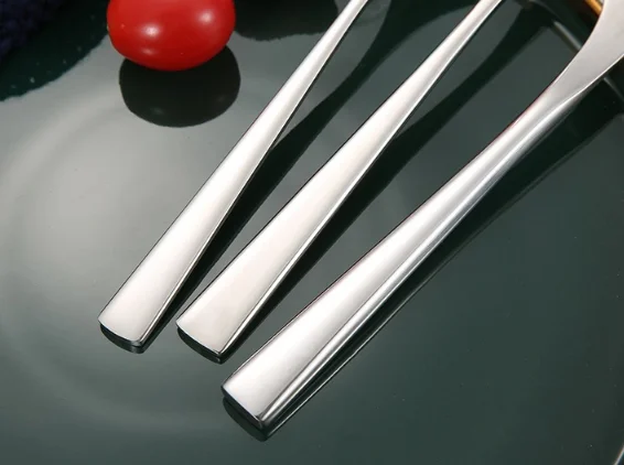 Nova Erao neoksidebla ŝtala tranĉilo -kulero 304 19