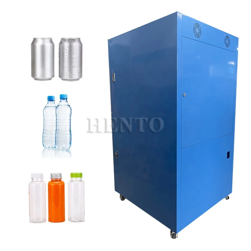 New Design Pet Bottle Recycling Machine Reverse Vending Machines  Bottles and Cans Recycle for Sale
