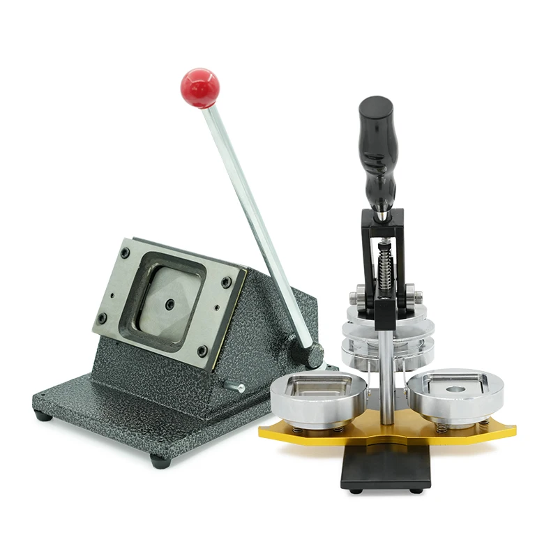 Alibaba.com: 55mm Metal Square Badge Magnet Machine, Button Making ...