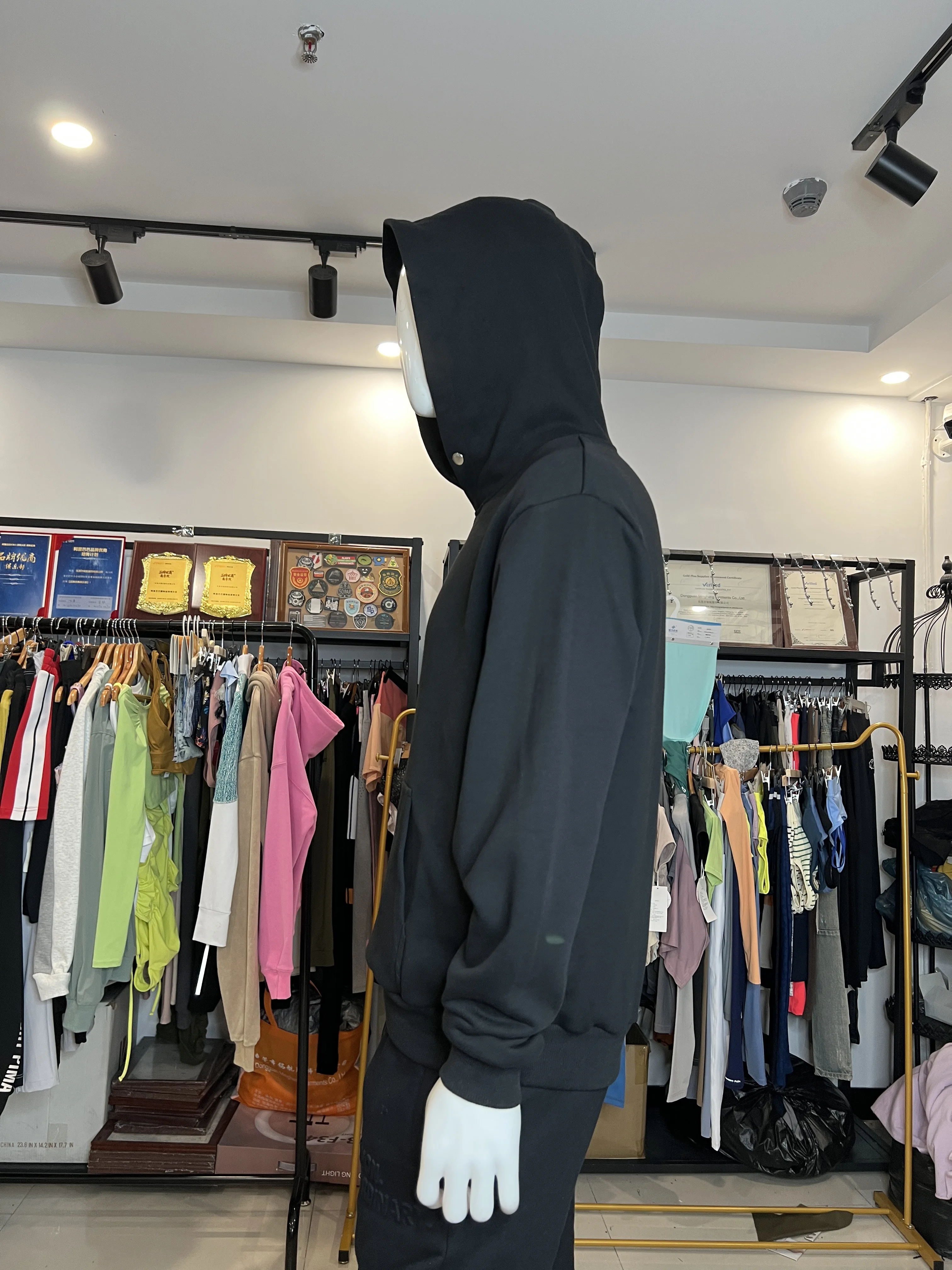 Custom Logo Fleece Oversize Antiwrinkle Antipilling Street Hoodies