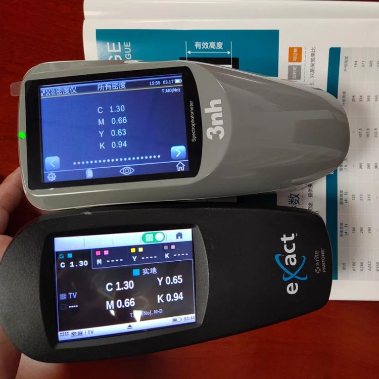 Xrite Exact Spectrophotometer Replacement Model 3nh YD5050 Spectrodensitometer with Pantone Color Code Software