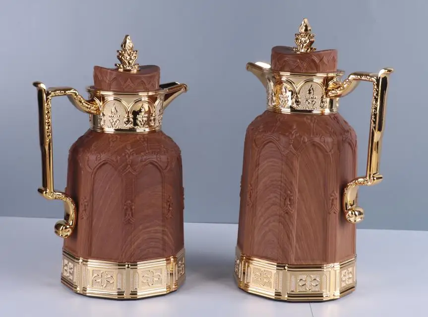 New Model 700ml 1000ml Arabic Morocco Luxury Style Coffee Flask Thermos