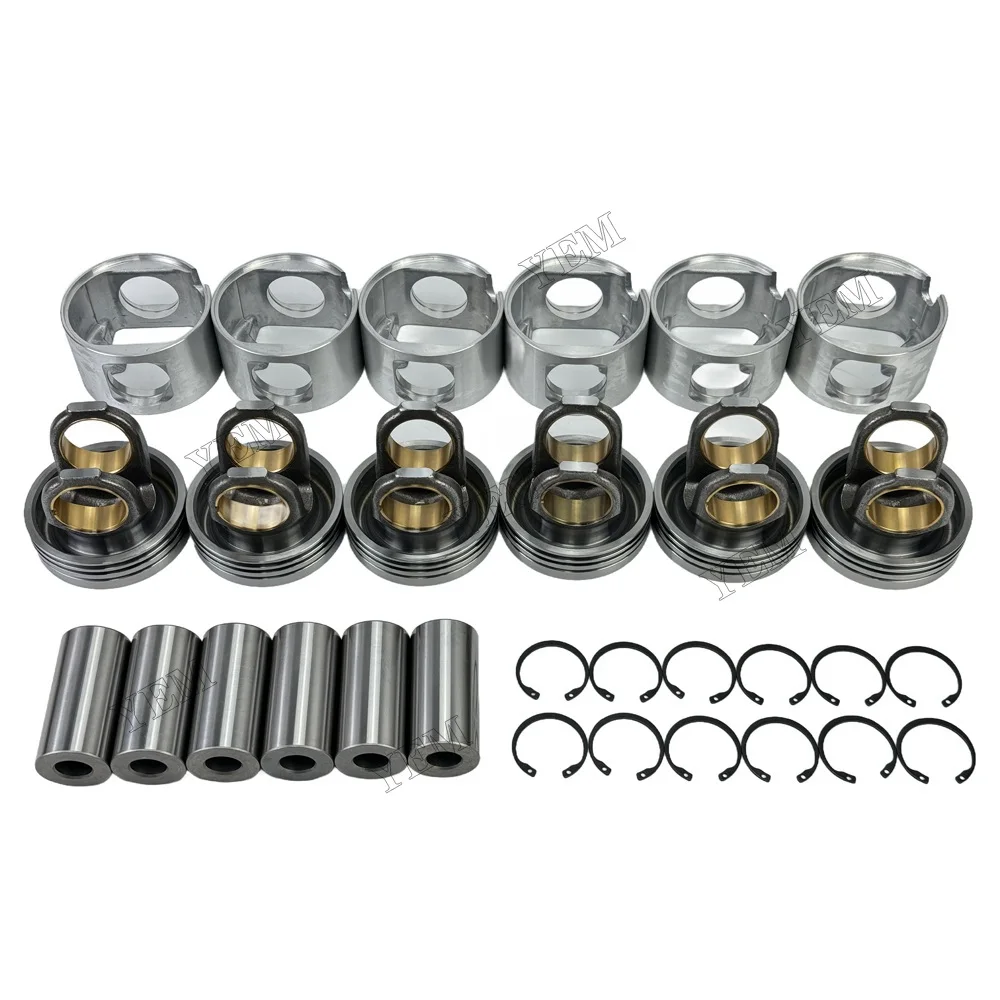 Piston Crowm & Piston Skirt 324-7380 197-9297 Fit for Caterpillar C-9 Engine 3