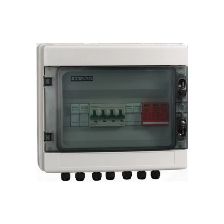 thumbnail image 2 of Buycheapsolar 6-String Solar Combiner Box – DC1000V Rainproof With 20A Breakers, Gray CPVC Enclosure For PV Systems 2 of 2