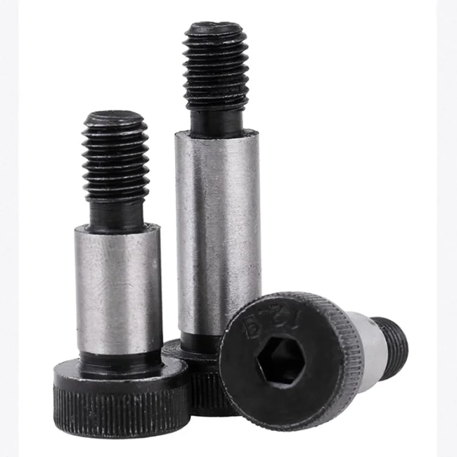 product custom high strength alloy steel black oxide din ball head socket head stainless shoulder screw-59