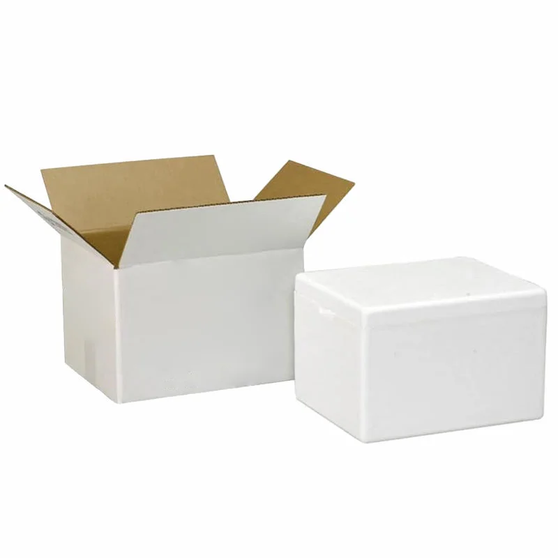 China Company Frozen Food Seafood Packaging Transport Insulated Carton Box Styrofoam Shipping Box