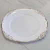 White background with gold edge