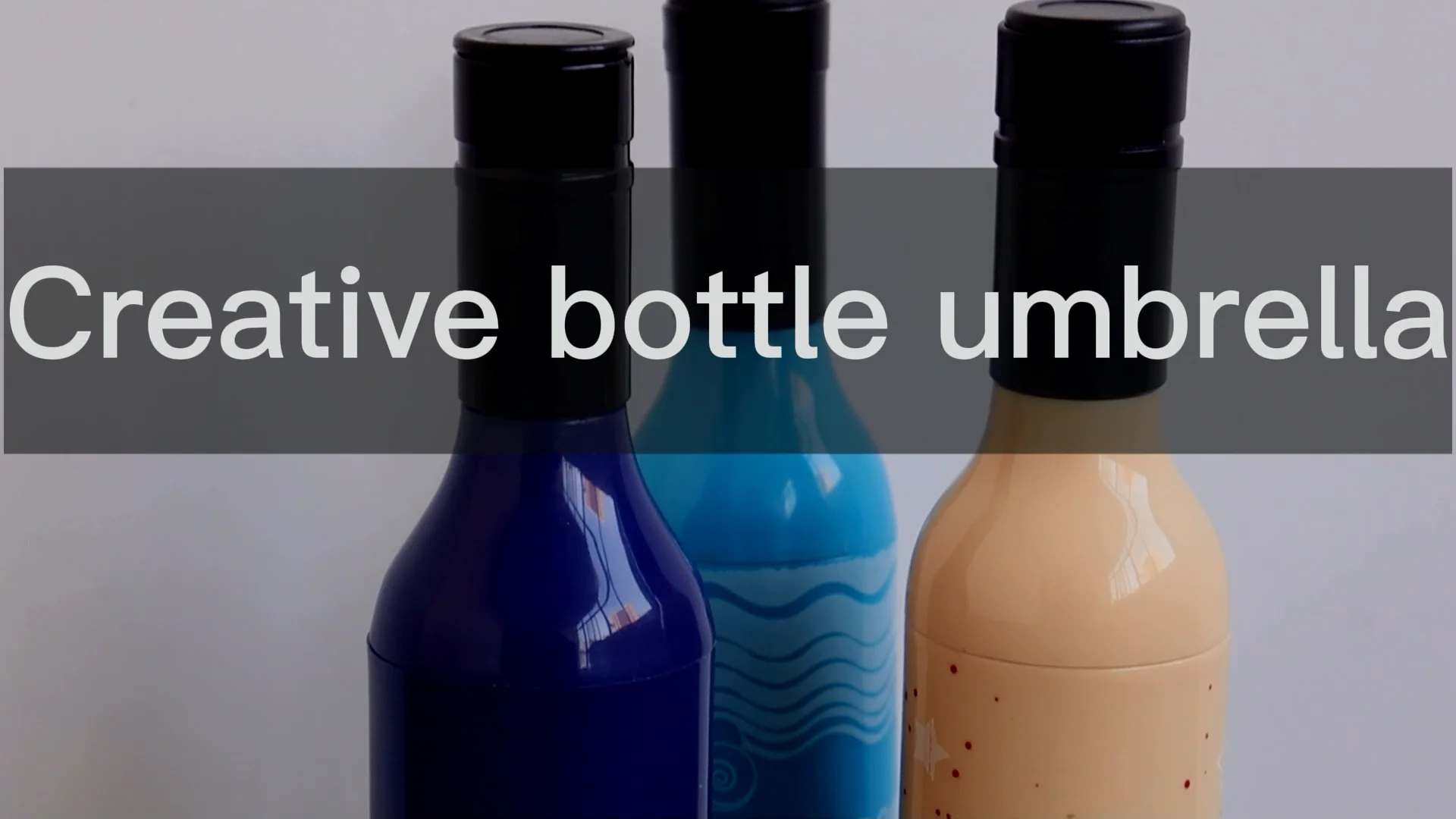 Customized China's Unique Innovative Advertising Custom Folding Beer Deco Bottle Umbrella Buy