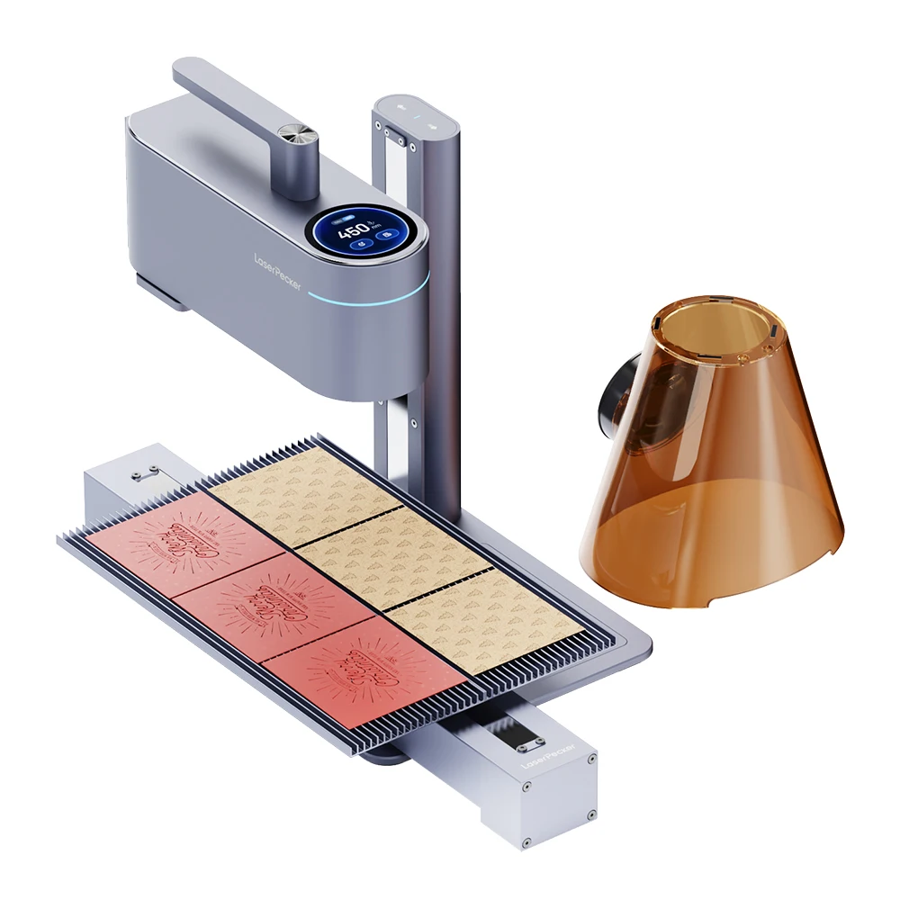 レーザーペッカー4 スライドエクステンション付き 高精度彫刻 高速