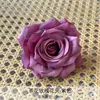 Teste di fiori di camelia viola