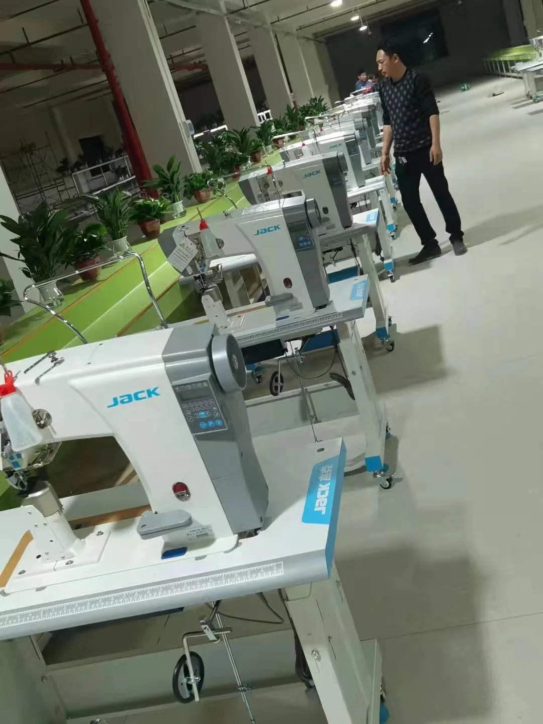 Industrial Sewing Jake Brand Machine for Shoes Single Needle