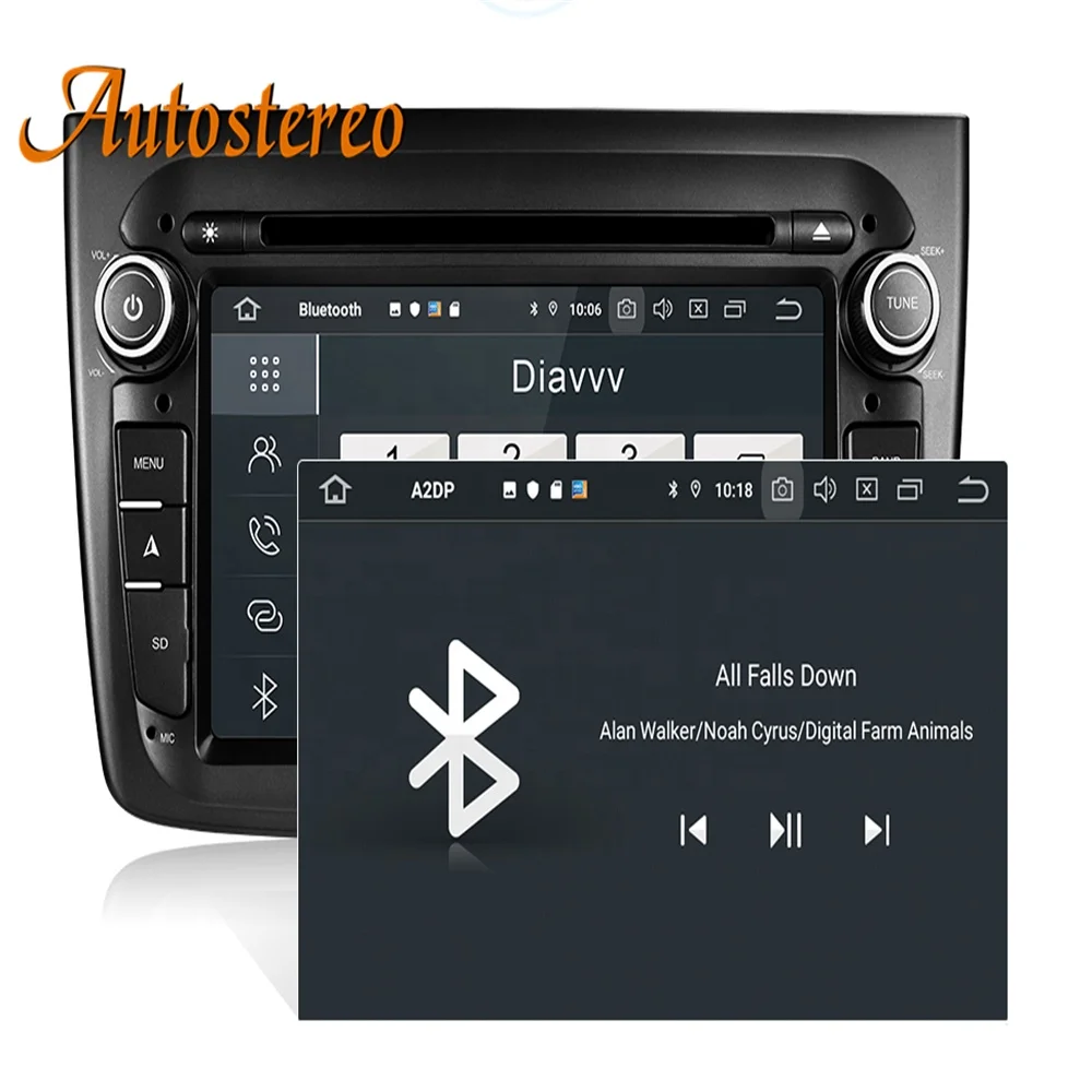 Autoradio Android 9" Pour Alfa Romeo MiTo (2008-2016) - Carplay/Android Auto Sans Fil, GPS, Bluetooth, Caméra - 2