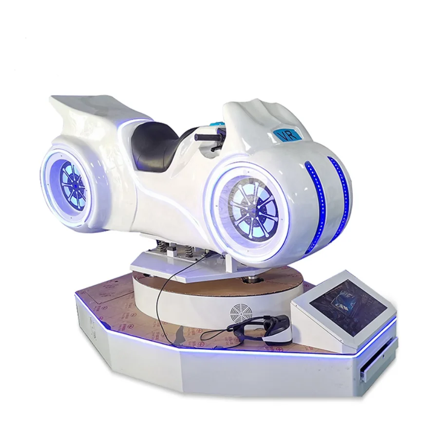 Tron Virtual Reality Motorcycle Racing 9D VR Simulator Game Machine 1 Player Motor Car for Sale