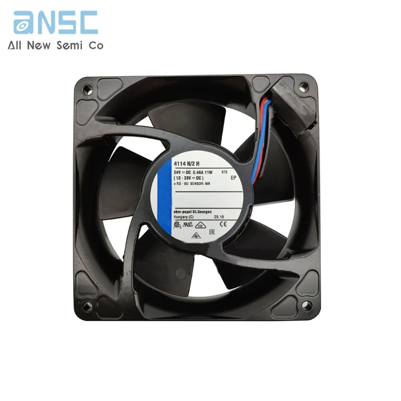 Original Axial flow fan 4114N/2H New cooling fan 11W 24V